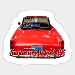 1965 Sunbeam Alpine MK IV Convertible Sticker